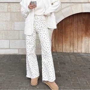 Zara Marine Straight Leg Pants